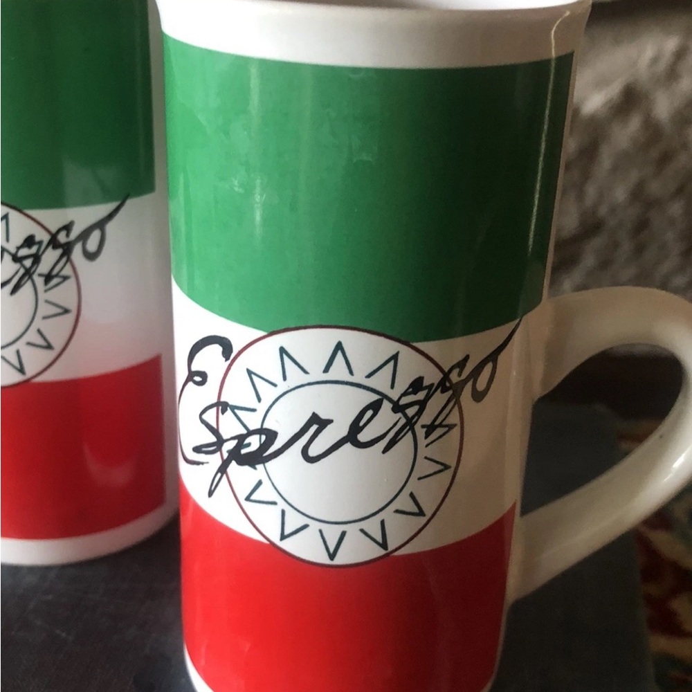 Papel Freelance Ceramic Espresso Coffee Cups Pre Owned Set of 2‎ Excellent - Picture 2 of 3